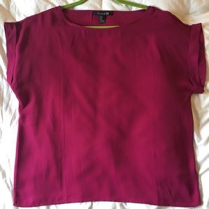 Forever 21 Berry Colored Blouse